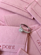 Cargar imagen en el visor de la galería, Amara Ring (Moissanita 1.0 ct)