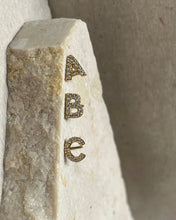 Cargar imagen en el visor de la galería, Alphabet Earrings