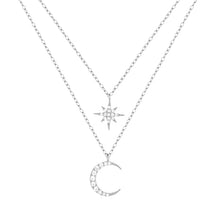 Cargar imagen en el visor de la galería, Star/Moon Necklace