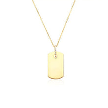 Cargar imagen en el visor de la galería, Tag Necklace