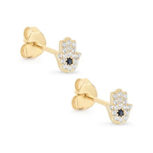 Cargar imagen en el visor de la galería, Hamsa Earring