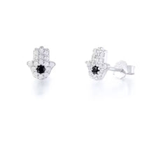Cargar imagen en el visor de la galería, Hamsa Earring