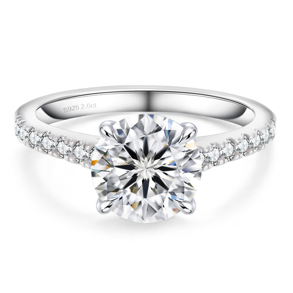 Amara Ring (Moissanita 2.0 ct)