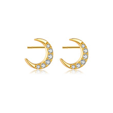 Cargar imagen en el visor de la galería, Moon Mini Earring (Unidad)
