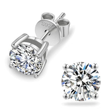 Cargar imagen en el visor de la galería, Moissanita Earrings (1.00 ct)

