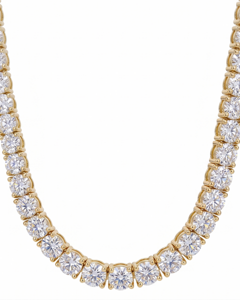 Tennis Necklace (Moisannita 2mm)