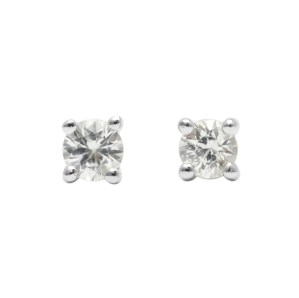 White Sapphire Earrings