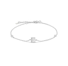 Cargar imagen en el visor de la galería, Alphabet Silver Bracelet
