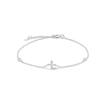 Cargar imagen en el visor de la galería, Alphabet Silver Bracelet
