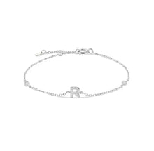 Cargar imagen en el visor de la galería, Alphabet Silver Bracelet
