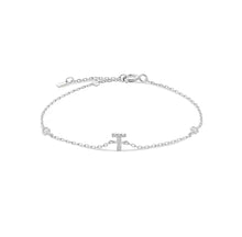 Cargar imagen en el visor de la galería, Alphabet Silver Bracelet
