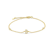 Cargar imagen en el visor de la galería, Alphabet Gold Bracelet
