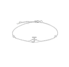Cargar imagen en el visor de la galería, Alphabet Silver Bracelet
