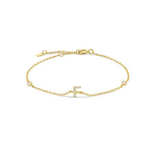 Cargar imagen en el visor de la galería, Alphabet Gold Bracelet
