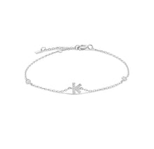 Cargar imagen en el visor de la galería, Alphabet Silver Bracelet

