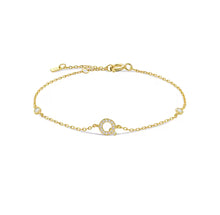 Cargar imagen en el visor de la galería, Alphabet Gold Bracelet
