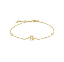 Cargar imagen en el visor de la galería, Alphabet Gold Bracelet
