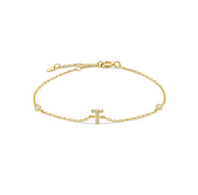 Cargar imagen en el visor de la galería, Alphabet Gold Bracelet
