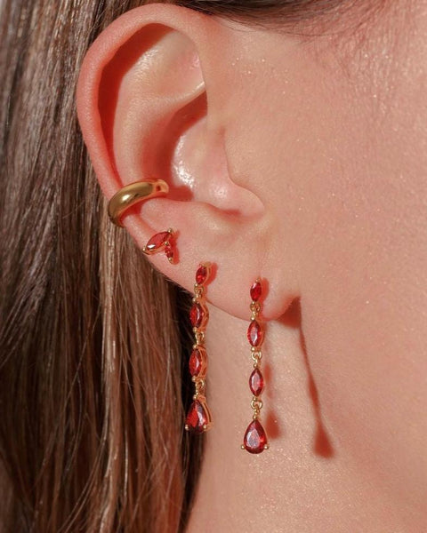 Oval Mini Earrings (Unidad)