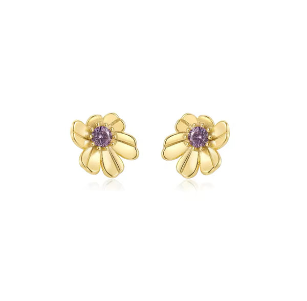 Orchid Earringd