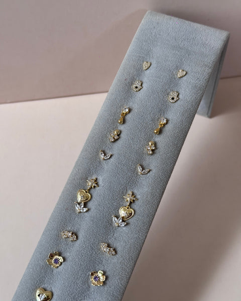Mini Silvana Earrings (Unidad)