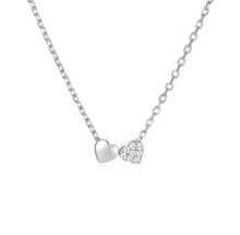 Cargar imagen en el visor de la galería, Two Heart Necklace
