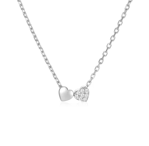 Two Heart Necklace