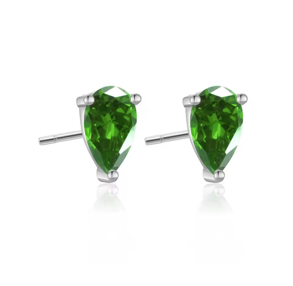 Gota Plateado Earrings