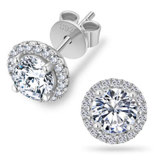 Cargar imagen en el visor de la galería, Karol Earrings (Moissanita 1.00 ct)
