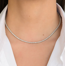 Cargar imagen en el visor de la galería, Tennis Necklace (Moisannita 2mm)
