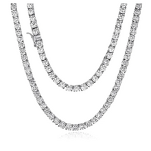 Cargar imagen en el visor de la galería, Tennis Necklace (Moisannita 3mm)
